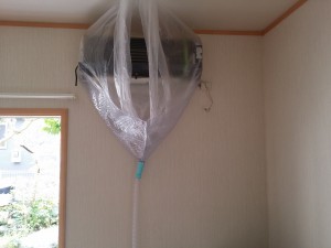 エアコンのハウスクリーニングを川崎市中原区新城にて【清掃事例66】
