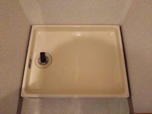 洗面所のハウスクリーニングを川崎市高津区下作延にて【清掃事例963】